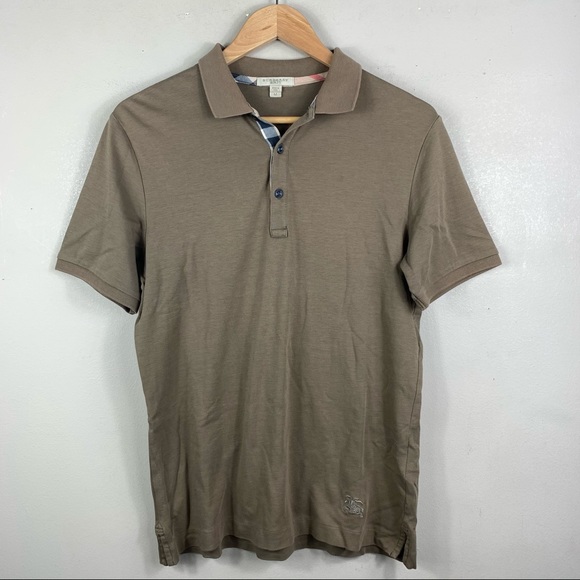 Burberry Brit Brown Collar Short Sleeve
